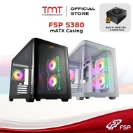 TMT FSP S380 mATX Casing with Built-in VITA GM (750W) 80PLUS GOLD PSU + 6 ARGB Fans