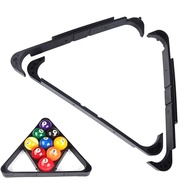 【STOCK】Dual-Purpose Billiard Ball Rack For 8-Ball Triangle Rack 9-Ball Diamond Rack