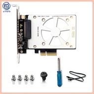 U.2 SSD to PCIE4.0 Riser Card PCI Express 4.0 X4 X8 X16 SFF-8639 Expansion Card Computer Accessories