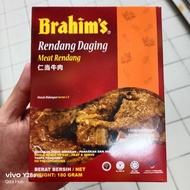 BRAHIM'S Rendang Daging Segera / Meat Rendang Ready To Eat 180g Halal