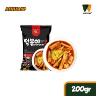 Ashiaaap - Topokki HALAL (200GR) Tteokbokki Rabokki Rappoki Ramen Toppoki Raboki Ramyeon Tokpoki Top