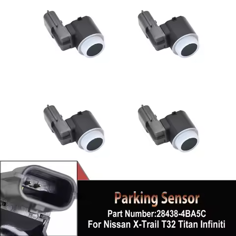 4Pcs 28438-4BA5C New Bumper Grill Distance Parking Sensor Fit For Nissan Titan Infiniti Q50 60 QX60 