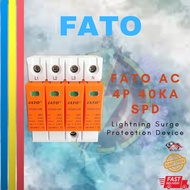 FATO AC 4P 40KA SPD Lightning Surge Protection Device [Ready Stock & Fast Delivery]