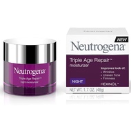 Neutrogena Triple Age Repair Anti-Aging Night Face Cream with Vitamin C to Fight Wrinkles & Even Ton