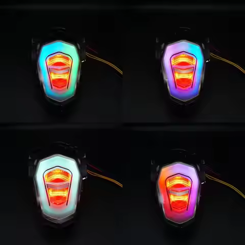 For Yamaha Y16ZR LC135 FI V8 R15 V3 R15 V4 R15M V4 Motorcycle LED Taillight Brake Tail Light Rear Tu