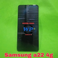 LCD PLUS FRAME SAMSUNG A22 4G ORI COPOTAN NORMAL GARANSI TES