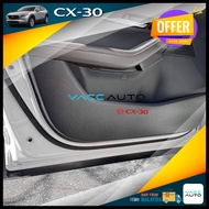 Mazda CX30 CX-30 DM 2019 - 2025 Door Panel Protector Sticker Carbon Fit Mazda CX30 CX-30 DM Vacc Aut