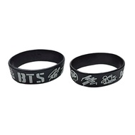 BTS bracelet, BTS rubber bracelet, BTS silicone bracelet, rubber bracelet, cool bracelet