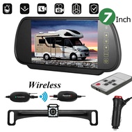 Wireless Car Rearview Camera With Mirror Monitor For Vehicle Parking Mirror Camera Hd Reverse Camera