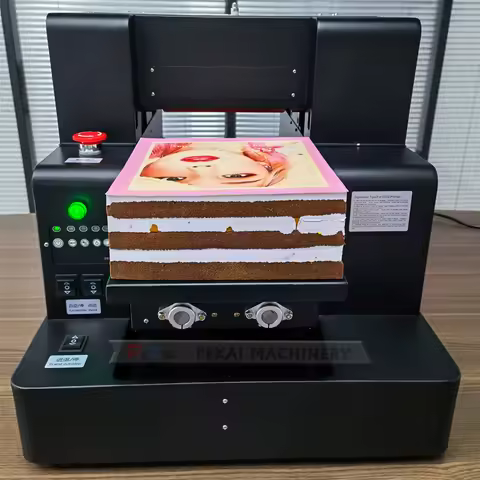 A4 Inkjet Printer For Cake Cookies Candy Bread Chocolate Printing Machine Edible Ink Food Printer