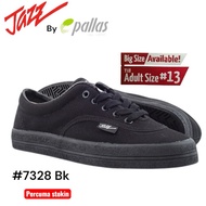 Kasut Jazz by  Pallas kasut sekolah hitam bertali #7328