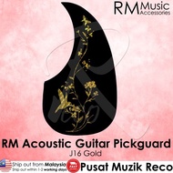 RM Acoustic Guitar Pickguard - J16 Gold Bird