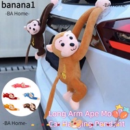 BA Monkey Plush Toys, Hanging Monkey Gibbon Car Accesorios Car Pendant, Trendy Quick Release Creativ