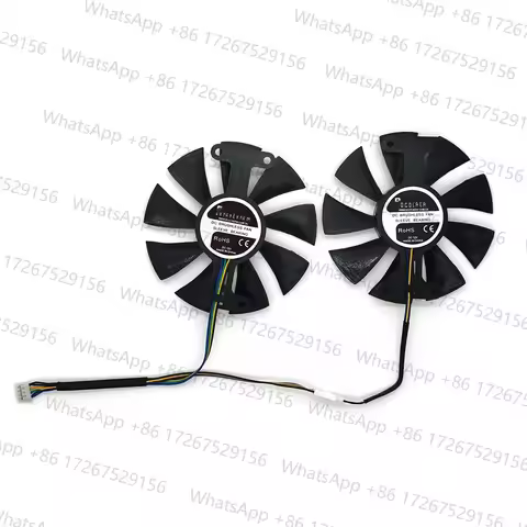 RX470 RX480 RX580 GPU Cooler Cooling Fan For PowerColor Radeon Red Dragon AX RX 480 470 580 Video Ca