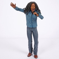 Bob Marley Music Legends Jamaica BEST Singer Microphone PVC Action Figure Collectible Model Toy birt