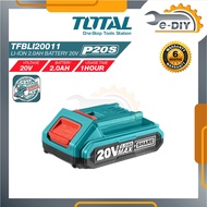 Total Lithium-Ion 20V (2.0Ah) Battery TFBLI20011 Power Tool Battery Total Battery