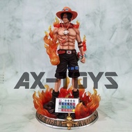 One Piece GK Fantasy Ace Fire Fist Luffy Sauron Sanji Luminous Super Large Figure Resonance Statue Model