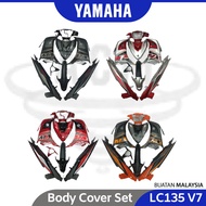 YAMAHA135LC V7 MX King Full Body Cover Set Tanam Sticker Coverset Bodyset LC LC135 LCV7 Mxking