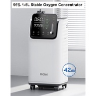 [100% Original] 5L Haier Oxygen Concentrator Machine Medical Respirator Ventilator Apparatus Oxygen 