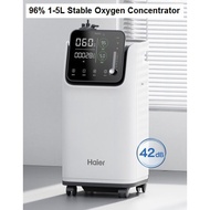 [100% Original] Haier 5L 96% Oxygen Concentrator Machine Medical Respirator Ventilator Apparatus Oxygen Machine 医用制氧机氧气机