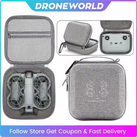 Carrying Shockproof Case For DJI NEO 2 Fly More Combo Kit Case Portable Storage Bag For DJI Neo 2 RC