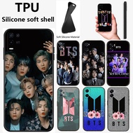 for Realme C17 C20 C21 C21Y C25 C25S 2021 Luxury simple black soft silicone TPU shockproof mobile ph