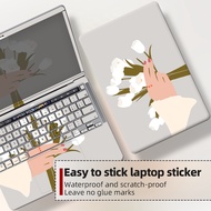 Pre-cut Laptop sticker Matte skin,Cute Cartoon Art decal,For ASUS/Acer/Lenovo/Dell/HP Vinyl Film Sticker