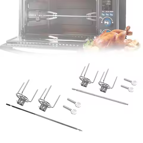 Grill Roast Chicken Fork Grill Rotisserie Kit Chicken Roaster Rack