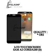 PULAUHP _ LCD TOUCHSCREEN Samsung A2/A260 CORE BLACK THREE STAR