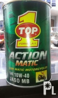 TOP 1 MOTORCYCLE ENGINE OIL MATIC/SYNTHETIC