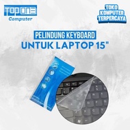 pelindung keyboard laptop asus acer hp lenovo 15" keyboard protector