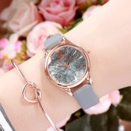 GEDI Gedi ladies' watch Fashion ins Women's Quartz Watch Simple Korean Style Waterproof Leather Stra
