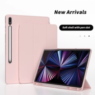 Samsung Tab A8 2022 Case Smart Flip Cover Leather Case With Pen Slot Book Cover Samsung Tab A8 2022