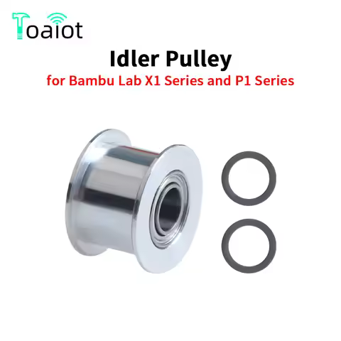 Toaiot Idler Pulley for Bambu Lab X1/P1 Series XY Belt Tensioner Idler Pulley Bore 5mm for Bambulab 