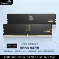 Team Group Leader D5 Set 32G6000/6400 (16G x 2) Black White C30/C32 Hynix m