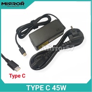 Charger Laptop Lenovo ThinkPad L380 L390 L480 L490 L580 L590 Yoga Adaptor Lenovo USB Type C 20V 2.25