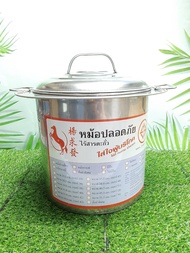 หม้อก๋วยเตี๋ยวไร้สารตะกั่ว ตราม้าแดง (เบอร์ 10 36 40 45 ) มี 2และ3 ช่องตรง หม้อก๋วยเตี๋ยว ( 1 ชิ้