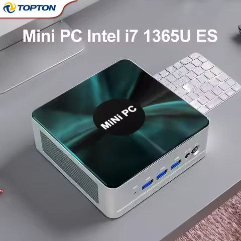 New Mini PC Gaming Computer i7-1365U/1360P ES DDR5 Thunderbolt 4 WiFi6E 2.5G LAN Windows 11 Pro Fire