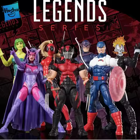 Hasbro Marvel Legends Series Action Figures Ghost Rider Lady Deadpool Ultimate Wolverine Hawkeye U.S