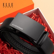 ELLE HOMME | เข็มขัดหนังพร้อมหัวล็อคอัตโนมัติ
