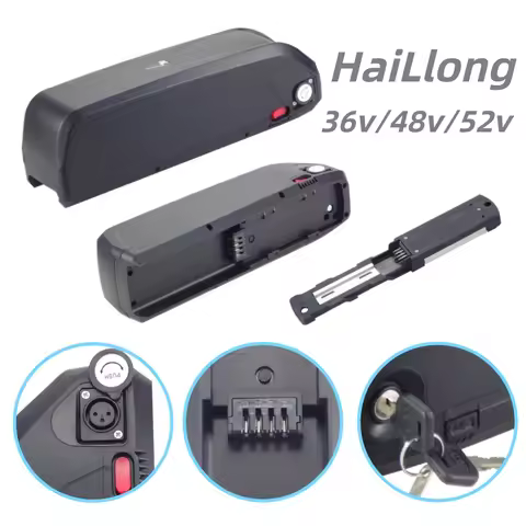 HL2 Hailong 2 HL Ebike Battery 36V 10.4ah 14ah 15ah 20ah 25ah 48V 10.4ah 13ah 15ah 17.5ah 20ah 52V 1