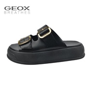Geox รองเท้าแตะหน้ากว้างสไตล์ใหม่ สำหรับผู้หญิงที่ต้องการความสบายในชีวิตประจำวัน