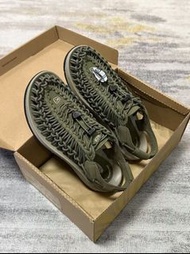 🌈 全新正品 Keen uneek 戶外休閒溯溪鞋 涼鞋 男女同款 綠色