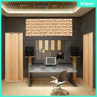 Acoustic Diffuser Low-Frequency Trap Full-Frequency Wooden Sound Absorption Recording Studio Wall Ro