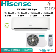 Hisense Air-Con INVERTER (R32) 1.0HP/1.5HP/2.0HP/2.5HP With Energy Saving HISENSE-AI10KAGS/AI13KAGS/