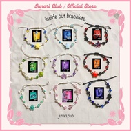 Handmade bracelet INSIDE OUT 2 2024 - Friends group bracelet Emotional puzzle pieces