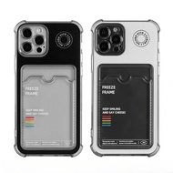 Softcase Card Cover Samsung A17 5G A0 A56 5G A06 A26 A36 Galaxy A06 A55 A25 A05 S24 FE S25 Ultra A15