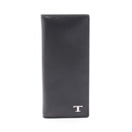 [Used] Tod's TOD'S Bi-fold Long Wallet Vertical Wallet XAMTSYB7300UGAB999 Black Leather Bi-fold Long