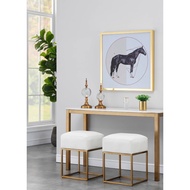 Stool chair / minimalist stool / iron chair