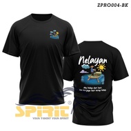 KATUN Short Sleeve Fisherman's T-Shirt I Live from the Sea and Keep the Sea Life 24s DTF Screen Prin